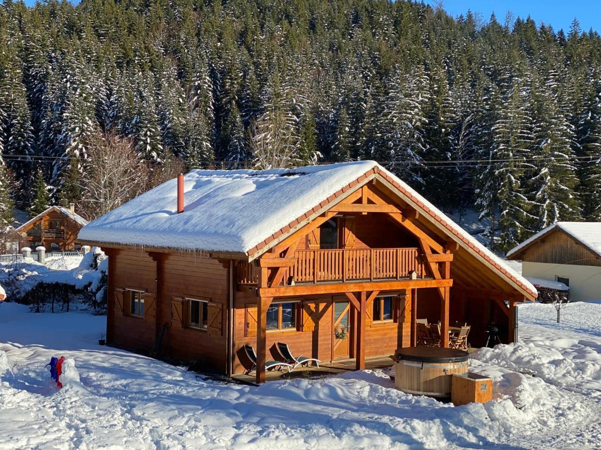 Le Chalet De La Deviniere, Bain Nordique Exterieur Chauffe Xonrupt-Longemer Exteriér fotografie
