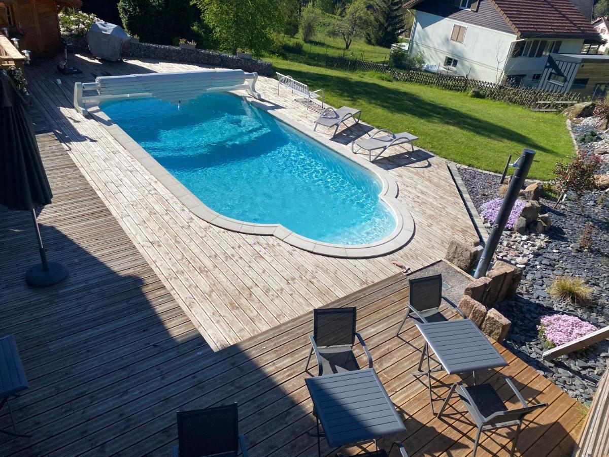 Le Chalet De La Deviniere, Bain Nordique Exterieur Chauffe Xonrupt-Longemer Exteriér fotografie